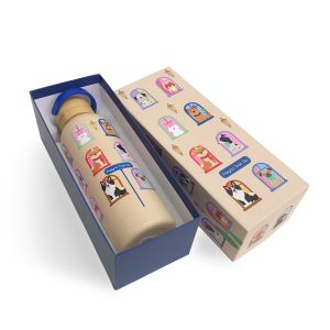 Garrafa Térmica - Fina Ideia - Cachorro na Janela 500ml aço inox