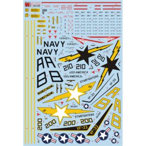 Decalque 048-32 F-14 Tomcat Escala 1/48 - FCM