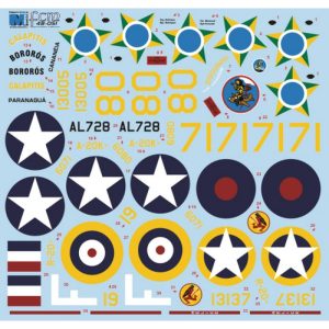 Decalque 048-51 Douglas A-20 Escala 1/48 - FCM