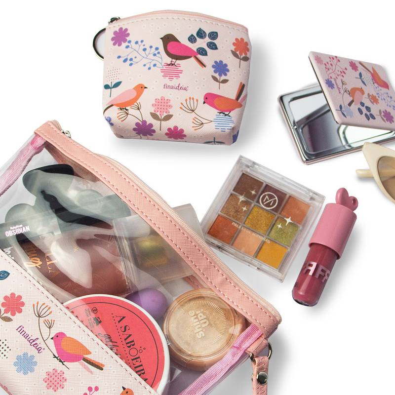 Necessaire 3 pecas Leve amor - Imagem 2