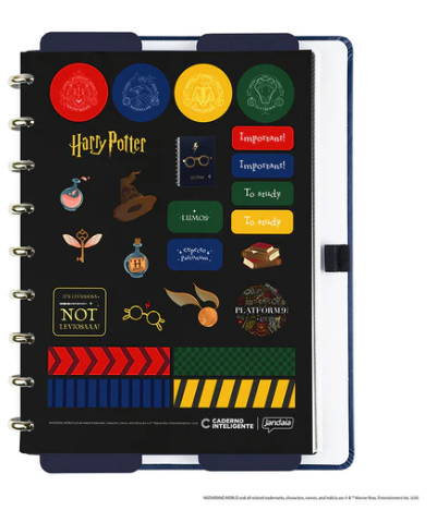 CADERNO CI BY HARRY POTTER AZUL - Imagem 3