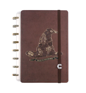 CADERNO CI BY HARRY POTTER CHAPÉU SELETOR