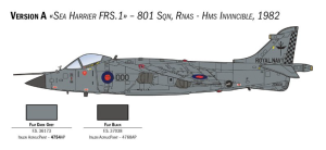 FRS.1 Sea Harrier 1:72 - Italeri 1236