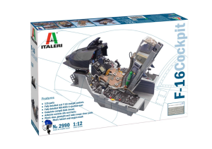 F-16 Cockpit 1:12 - Italeri 2990