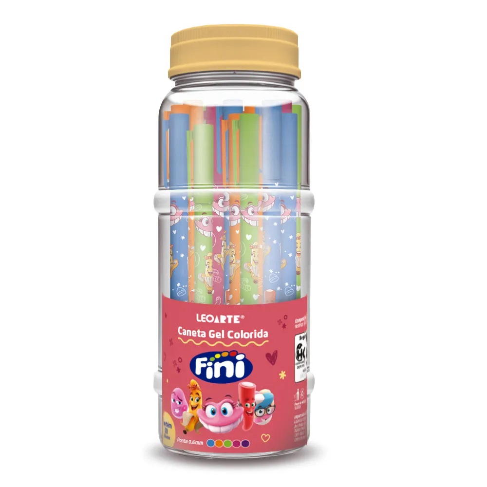 Caneta Gel Corpo Estampado 0.6 Fini - Imagem 3