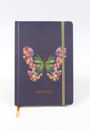 CADERNETA LOVESKINE BORBOLETAS