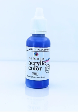 ACRYLIC COLOR 1004 AZUL FTALOCIANINA 20ML UND