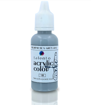 ACRYLIC COLOR 106 MEDIUM SEA GREY - RAF 20ML UND