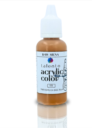 ACRYLIC COLOR 111 RAW SIENA 20ML UND