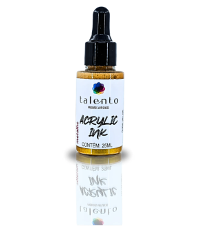 ACRYLIC INK TALENTO 25ML OURO VELHO UND