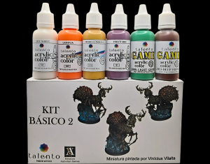 Kit Básico 2 - 6 cores 20ml - und