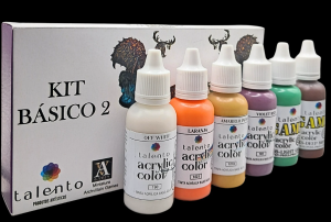 Kit Básico 2 - 6 cores 20ml - und